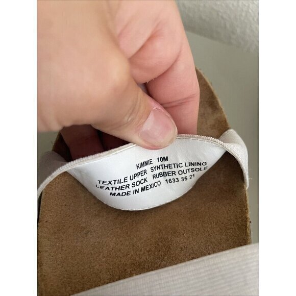 Steven Madden White Platform Espadrille Sandals Ankle Strap Summer Platforms 10M - Picture 8 of 8